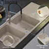 QUADRON Spülbecken NEAL 121 Granitspüle Küche, Größe: 116 x Produktbild-Vorschau 5