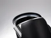 Close-up of the top of a black electric kettle. Podgląd zdjęcia produktu