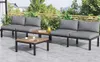 Premium 5-tlg. Gartenmöbel Sitzgruppe Lounge-Set aus Produktbild-Vorschau 3