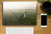 MuchoWow® Laptop Aufkleber Sticker Cover Kühe - Nebel - Produktbild-Vorschau 2
