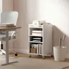 Libreria HOMCOM con rotelle, carrello porta libri con Anteprima dell’immagine prodotto 2