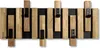 Kleiderhaken wand Wandgarderobe Garderobe Holz Eiche design Produktbild-Vorschau 2