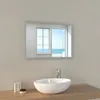EMKE Badezimmerspiegel mit Beleuchtung Spiegel 70x50cm Produktbild-Vorschau 3