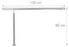 Nerezové zábradlie na schodisko RD22622, 150cm Náhľad obrázku produktu 9