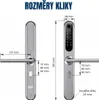 BOT Inteligentná rukoväť Tuya H1 strieborná 90mm Náhľad obrázku produktu 3
