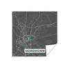 MuchoWow® Poster Blau - Deutschland - Karte - Stadtplan - Produktbild-Vorschau 1