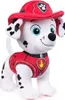 A plush toy dog wearing a firefighter's hat and vest. Produktbild-Vorschau