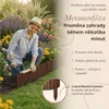 Floranica dřevěný obrubník záhonu 30 x 100 cm hnědý okraj Náhled obrázku produktu 5