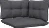 8-tlg. Garten-Lounge-Set mit Anthrazit Kissen Kiefernholz Produktbild-Vorschau 5