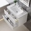 80 cm Badmöbel-Set Unterschrank mit Keramik waschtisch 2 Produktbild-Vorschau 2