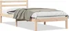 vidaXL Bettrahmen Braun 215,5 x 95,5 x 69,5 cm Massivholz Produktbild-Vorschau 2