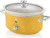 SWAN SF17021YELNEW Retro Slow Cooker 3,5L, nieprzywierająca Podgląd zdjęcia produktu 1