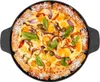 Alu Guss Pizza Brot Grill Pfanne Ø36cm Induktion Bratpfanne Produktbild-Vorschau 1