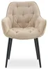 ARDEN Esszimmerstühle 2er Set, Beige - Polsterstühle mit Produktbild-Vorschau 4