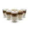 BigDean : lot de 6 verres à latte macchiato à double paroi Voir les images du produit 1