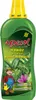 A bottle of plant fertilizer with a cartoon gardener illustration. Podgląd zdjęcia produktu