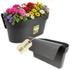 Geländerkasten Balkon mit Wasserspeicher Blumentopf Zaun Produktbild-Vorschau 1