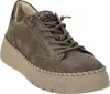 A single brown women's sneaker is shown from a slightly elevated side angle against a white background. Náhľad obrázku produktu