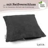 Lycce Kissenbezug aus trendigem Cordstoff (50 x 50 cm) - Produktbild-Vorschau 4