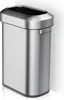 EKO - Urban oval Abfalleimer 60 Liter - Stainless steel   - Produktbild-Vorschau 2