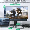 AdroitGoods Bidirektionaler HDMI Umschalter - 4k@60Hz - Produktbild-Vorschau 5