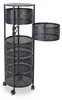Carrello da cucina Relaxdays, 5 ripiani girevoli, A x P: 90 Anteprima dell’immagine prodotto 9