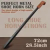 ZOMAKE Róg do butów metalowy długi stabilny 72cm Podgląd zdjęcia produktu 2