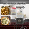 SucceBuy 850 W popcornovač s vozíkom, 237 ml kanvica na 48 Náhľad obrázku produktu 2
