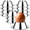 Eierbecher Edelstahl Eier Becher Metall Frühstück Produktbild-Vorschau 1