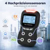 Gaswarngerät 4 in 1 tragbar, Mehrgasdetektor CO H2S O2 LEL, Produktbild-Vorschau 3