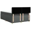 Boxspringbett mit Matratze Dunkelgrau 140x190 cm Stoff Produktbild-Vorschau 6