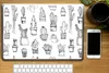 MuchoWow® Laptop Aufkleber Sticker Cover Kaktus - Produktbild-Vorschau 2