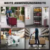 4 gumowe kółka transportowe z aluminiowym wspornikiem, Podgląd zdjęcia produktu 5