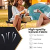 KOMFOTTEU set di 2 sedie a sdraio, sedia da giardino con Anteprima dell’immagine prodotto 4