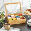 mDesign Teekiste Teebox Teedose Aufbewahrung Organizer Produktbild-Vorschau 3
