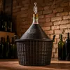 KADAX glazen gistballon-set "Alatri", met kunststofmand en Productafbeelding-voorbeeld 2