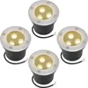 Peviasot 4x 3W Bodenleuchte IP65 Außen LED Leuchte Produktbild-Vorschau 1