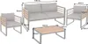 riess-ambiente Outdoor Garten-Sitzgruppe PURE grau natur Produktbild-Vorschau 7