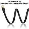LAN Kabel Cat 7 Flach 20m Weiß Netzwerkkabel RJ45 Ethernet Produktbild-Vorschau 5