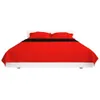 Couvre-lit matelassé réversible rouge et noir 170x210 cm Voir les images du produit 2