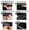 Listello per interni auto, color oro, 5 m + attrezzi per il Anteprima dell’immagine prodotto 8