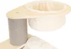 Kratzbaum Avery · beige-anthrazit · ca. 75 x 56 x 186 cm Produktbild-Vorschau 6