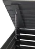 dobar Mülltonnenverkleidung 120 L, schwarz-braun, Produktbild-Vorschau 2