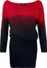 RED by EMP Damen schwarz/rotes kurzes Kleid mit Farbverlauf Produktbild-Vorschau 1