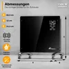 Tresko Smart Infrarotheizung 1500 W GPH-15EA Schwarz Produktbild-Vorschau 7