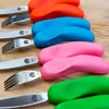 NANAS MANNERS Couverts niveau 3 Fourchette et couteau BLEU Voir les images du produit 9