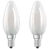 OSRAM Retrofit E14 LED Kerze 4W B40 2-er Pack Filament matt Produktbild-Vorschau 6