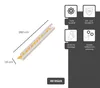 PROTEKTOR 37709 40x PVC Anputzleiste 260cm mit Schutzlippe Produktbild-Vorschau 2