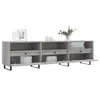 vidaXL TV-Schrank Grau Sonoma 150x30x44,5 cm Holzwerkstoff Produktbild-Vorschau 2