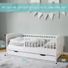 Kinderbett 70x140 cm mit Matratze, Lattenrost, Schublade Produktbild-Vorschau 2